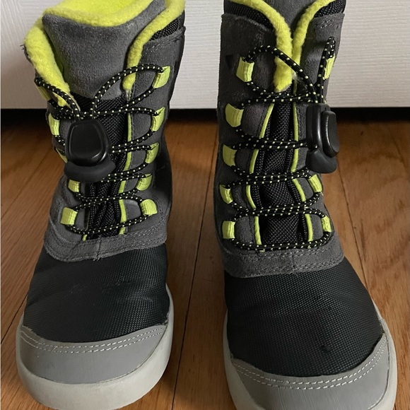 MERRELL Insulated Winter Snow Boots- Kids Size 1 - Picture 3 of 6